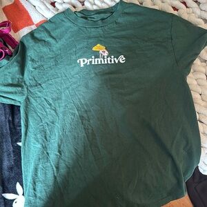 Primitive Green Mushroom T-Shirt